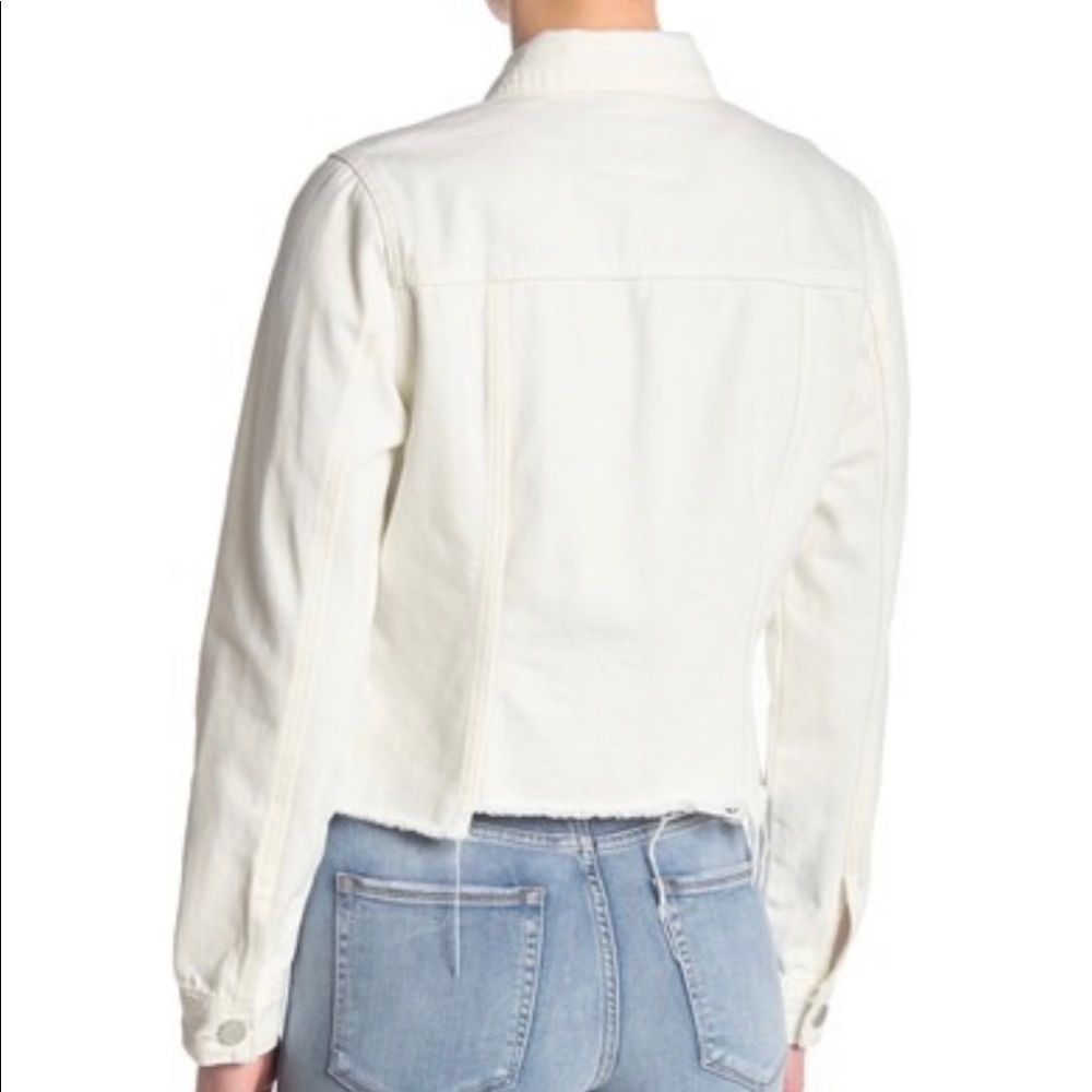 Blank NYC Frayed Hem Denim Jacket - Picture 2 of 6